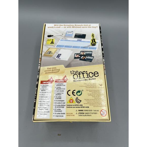 THE OFFICE Downsizing Game Michael Scott - Picture 6 of 9